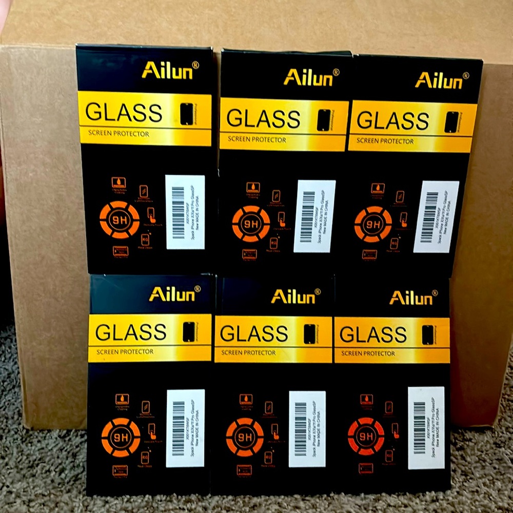 6 screen protectors for 30 or one for 5
